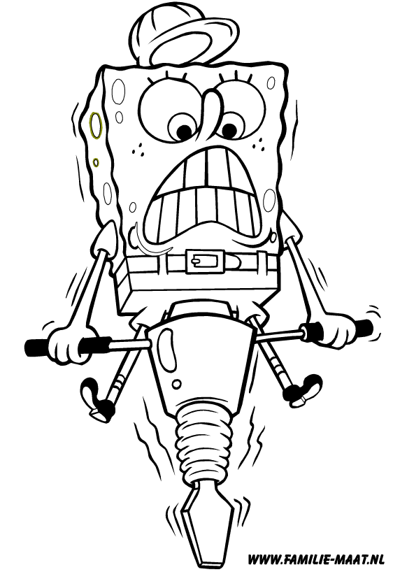 Sponge Bob kolorowanki